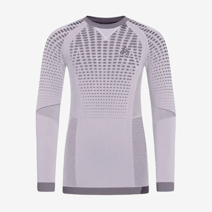 ODLO otr perilo majica 183139 21091 PERFORMANCE WARM KIDS' LONG SLEEVE BASE LAYER TOP misty lilac