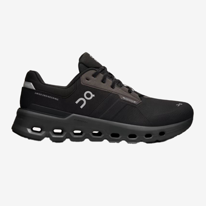 On m tekaški copati  3ME10152130 CLOUDRUNNER  WATERPROOF magnet black