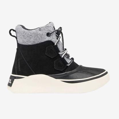 SOREL otr škornji NY5167 010 YOOT OUT N ABOUT™ IV CHILLZ WATERPROOF black chalk