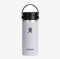 HYDRO FLASK 16 oz WIDE MOUTH FLEX SIP™ LID ml white
