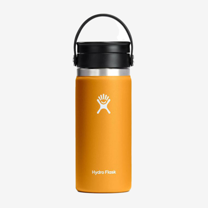 HYDRO FLASK 16 oz WIDE MOUTH FLEX SIP™ LID W16BCX162 473 ml fossil