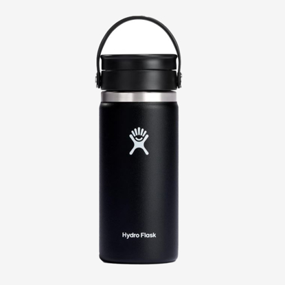 HYDRO FLASK 16 oz WIDE MOUTH FLEX SIP™ LID W16BCX001 473 ml black
