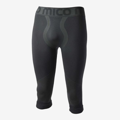 MICO m perilo hlače CM01854 007 WARM CONTROL 3/4 TIGHT nero