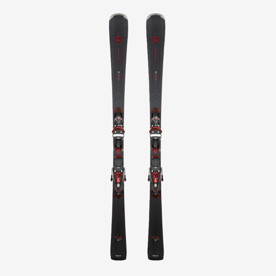 ROSSIGNOL odr smučarski set RANPS01 NOVA 14 K+NX12 black red