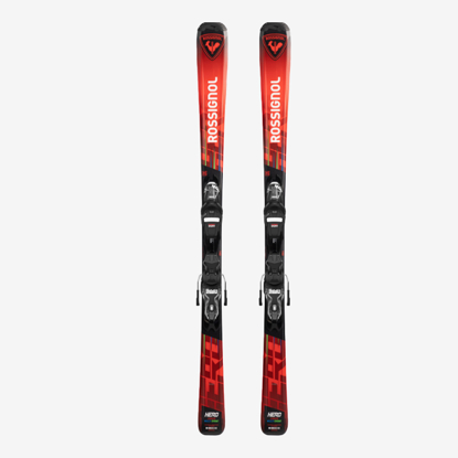 ROSSIGNOL otr smučarski set RANJY03 HERO JR ME+XP 7 red black
