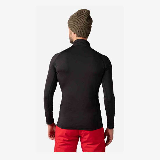 ROSSIGNOL m smučarski puli RLMML07 200 CLASSIC HALF-ZIP FIRST LAYER black