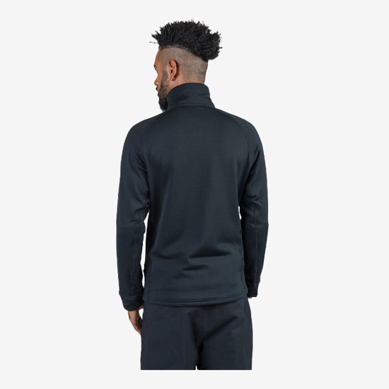 ROSSIGNOL m jopica RLNML20 200 BLACKSIDE FULL ZIP FLEECE JACKET black