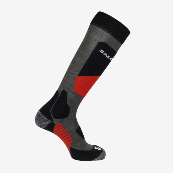SALOMON odr smučarske nogavice 21678 S/ACCESS beluga black