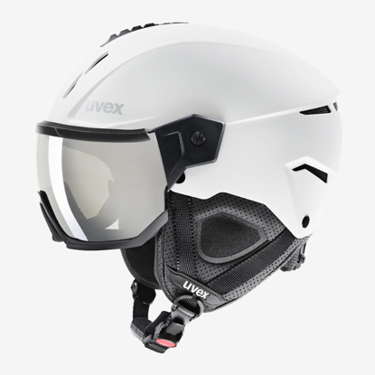 UVEX odr smučarska čelada S56626050 INSTINCT VISOR white black