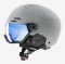 UVEX odr smučarska čelada WANTED VISOR rhino matt