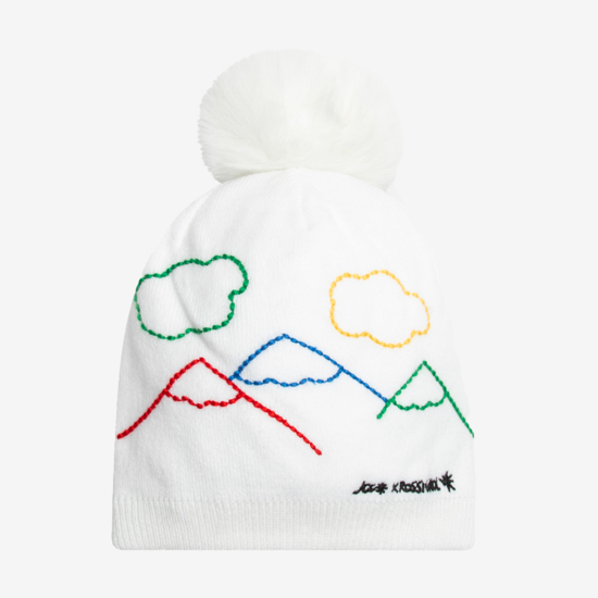 ROSSIGNOL ž kapa RLNWH08 100 WOMEN'S JCC MISSY BEANIE white