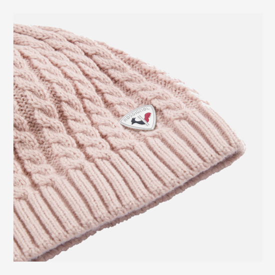 ROSSIGNOL kapa RLMWH02U 337 WOMEN'S KITSI BEANIE powderpink