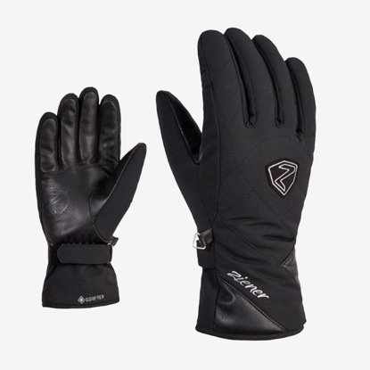 ZIENER ž smučarske rokavice 801198 12 KAMEA GTX black