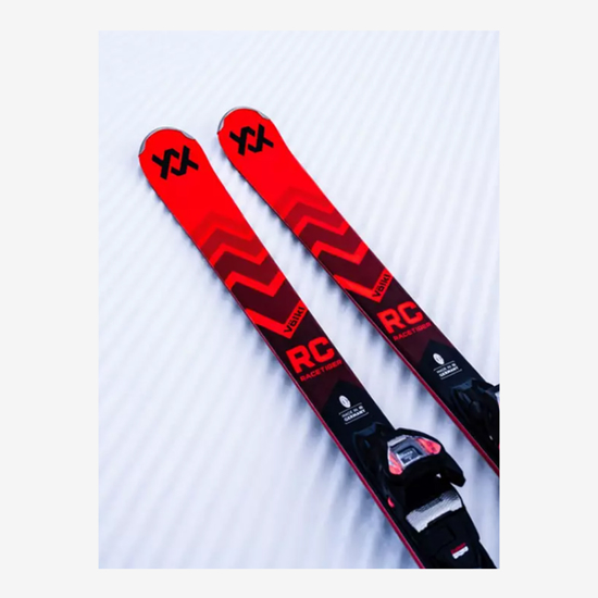 VOELKL odr smučarski set 2410006 000 RACETIGER RC + VMOTION 12 GW red black