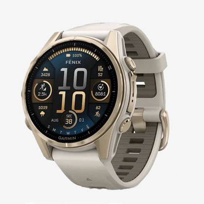GARMIN športna ura FENIX® 8 AMOLED 010-02903-11 sapphire soft gold, 43 mm