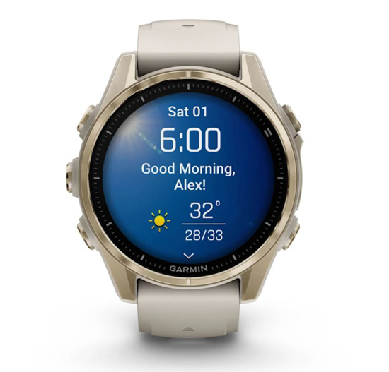 GARMIN športna ura FENIX® 8 AMOLED 010-02903-11 sapphire soft gold, 43 mm