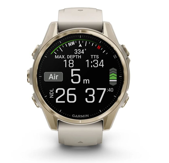 GARMIN športna ura FENIX® 8 AMOLED 010-02903-11 sapphire soft gold, 43 mm