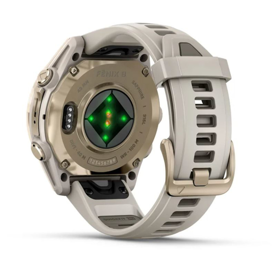 GARMIN športna ura FENIX® 8 AMOLED 010-02903-11 sapphire soft gold, 43 mm