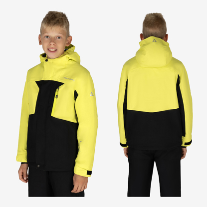 FISCHER otr smučarska bunda AFCFR06024 JVJV99 DASH JR yellow black
