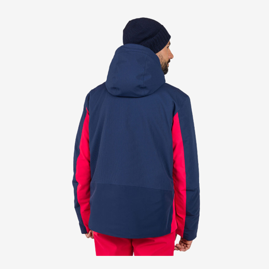ROSSIGNOL m smučarska bunda RLNMJ03 715 DIRETTA MIX SKIJACKET dark navy red