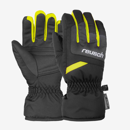 REUSCH otr smučarske rokavice 6461206 7686BENNET R-TEX® XT black safety yellow