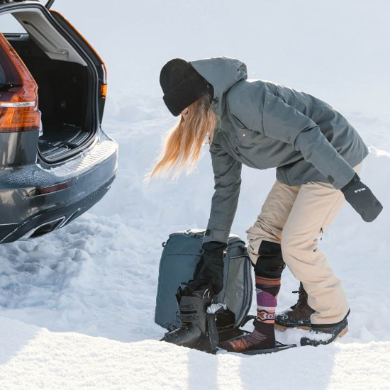 THULE nahrbtnik za smučarske čevlje 808536 ROUNDTRIP BOOT black 45 L