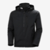 HELLY HANSEN m jakna 34442 990 CREW HOODED MIDLAYER SAILING JACKET 2.0 black