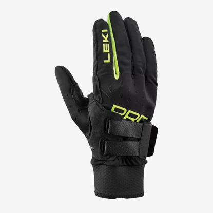 LEKI odr tekaške rokavice 652902301 PRC SHARK black neonyellow