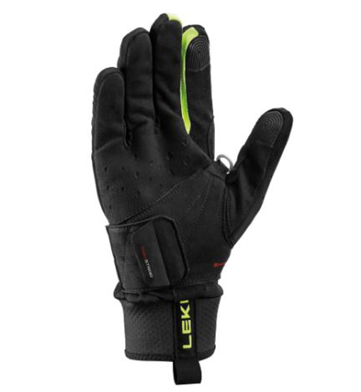 LEKI odr tekaške rokavice 652902301 PRC SHARK black neonyellow