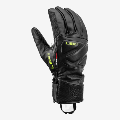 LEKI odr smučarske rokavice 654805301 WCR VENOM SPEED 3D black lemon