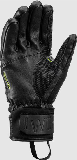 LEKI odr smučarske rokavice 654805301 WCR VENOM SPEED 3D black lemon