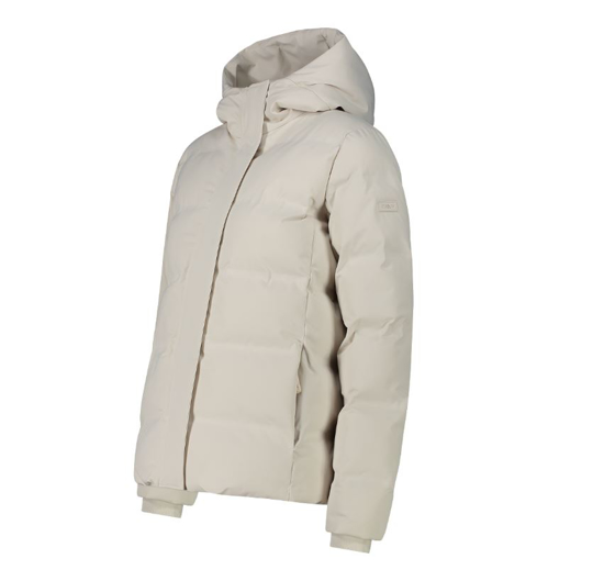 CMP ž puhovka 34K0706 A238 JACET WITH FIX HOOD beige