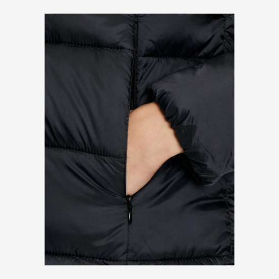CMP ž jakna 34K0036F U901 PADDED JACKET WITH FIXED HOOD nero