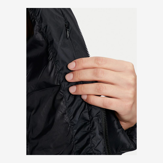 CMP ž jakna 34K0036F U901 PADDED JACKET WITH FIXED HOOD nero