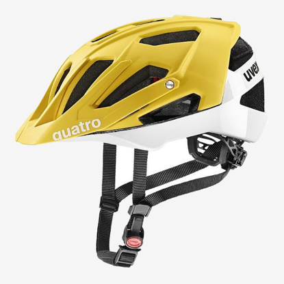 UVEX kolesarska čelada 41002605 QUATRO CC sunbee-white matt