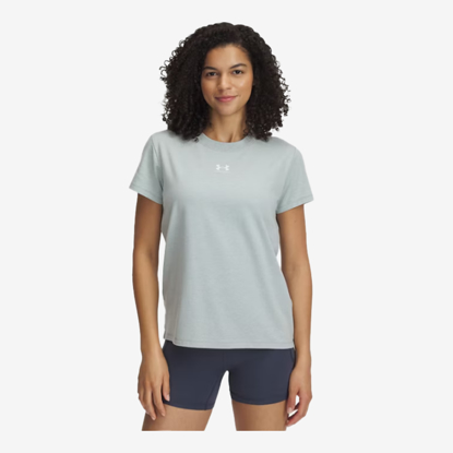 UNDER ARMOUR ž majica 1383648-349 RIVAL CORE SHORT SLEEVE silica green white