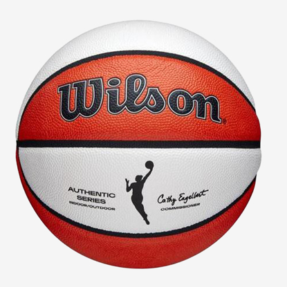 WILSON košarkarska žoga WTB5100XB WNBA AUTH INDOOR OUTDOOR BSKT orange white
