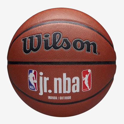 WILSON košarkarska žoga WZ2018401 JR NBA FAM LOGO AUTH IN OUT BSKT orange