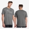UNDER ARMOUR m majica FOUNDATION SHORT SLEEVE castlerock white
