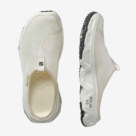 SALOMON m natikači 477407 REELAX SLIDE 6.0 REELAX SLIDE 6.0 vanilla/ice vanilla/ice black