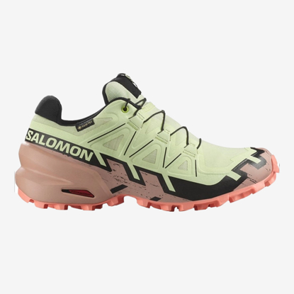 SALOMON ž trail copati 477655 SPEEDCROSS 6 GTX lime cream/mahogany rose