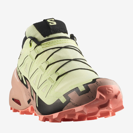 SALOMON ž trail copati 477655 SPEEDCROSS 6 GTX lime cream/mahogany rose