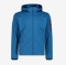 CMP m jakna ZIP HOOD LIGHT SOFTSHELL pacific ocean