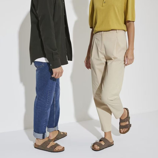 BIRKENSTOCK natikači 151183 ARIZONA - narrow - mocha