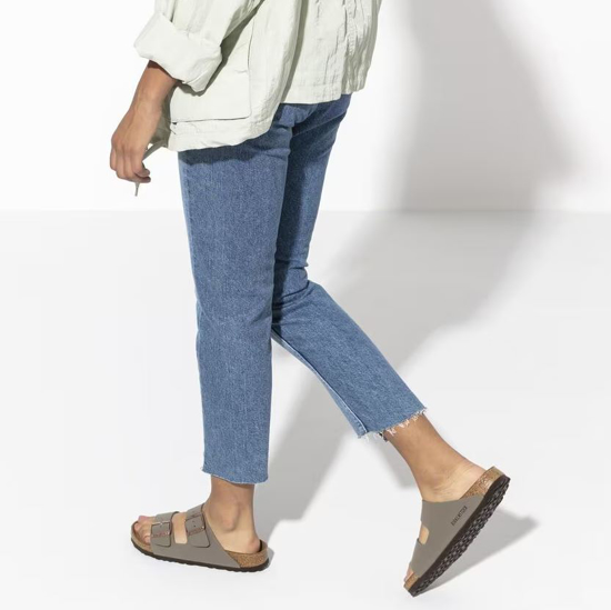BIRKENSTOCK natikači 151213 ARIZONA -narrow- stone
