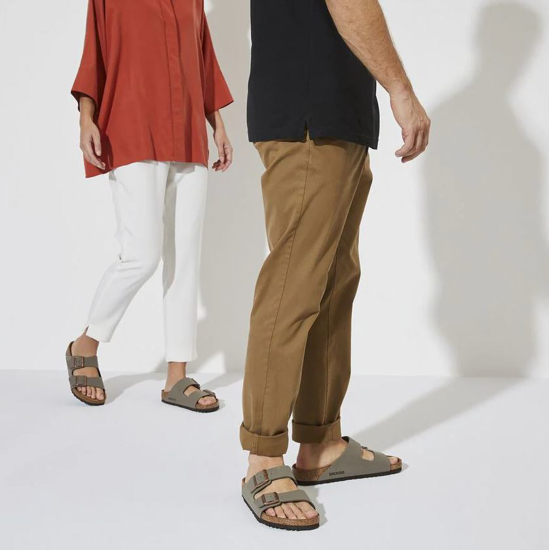 BIRKENSTOCK natikači 151213 ARIZONA -narrow- stone