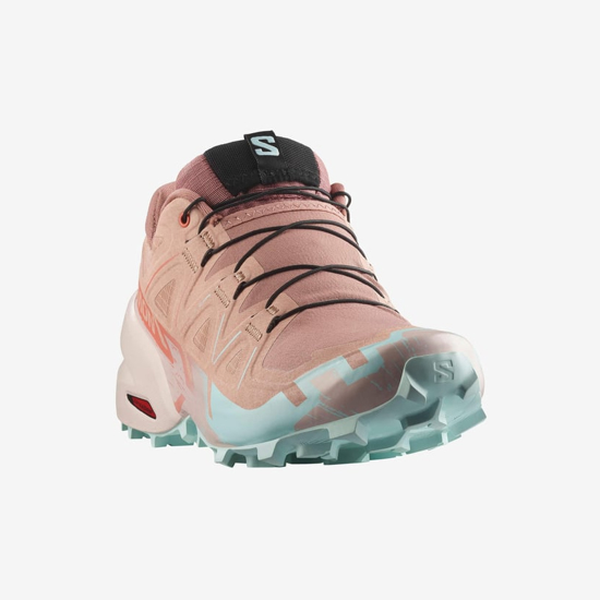 SALOMON ž trail copati 477665 SPEEDCROSS 6 mahogany rose/hushed violet/iced aqua