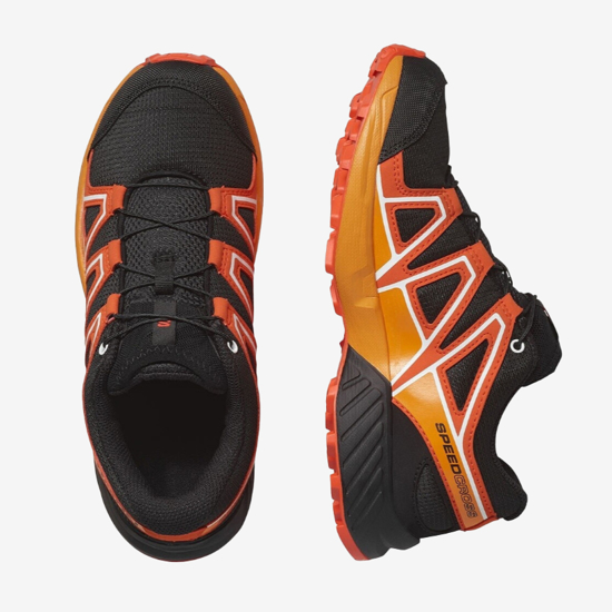 SALOMON otr trail copati 477245 SPEEDCROSS J  black/cherry tomato/turmeric