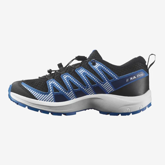 SALOMON otr copati 477300 XA PRO V8 J black/white/french blue