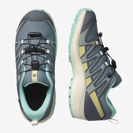 SALOMON otr copati 477297 XA PRO V8 WP J trooper/turbulence/arube blue
